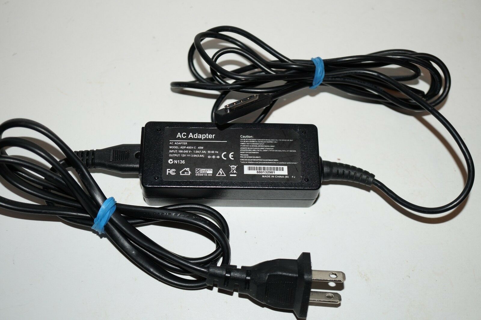 *Brand NEW* AC Adapter 12V 3.6A 45W FOR ADP-45EH C AC Adapter Power Supply - Click Image to Close